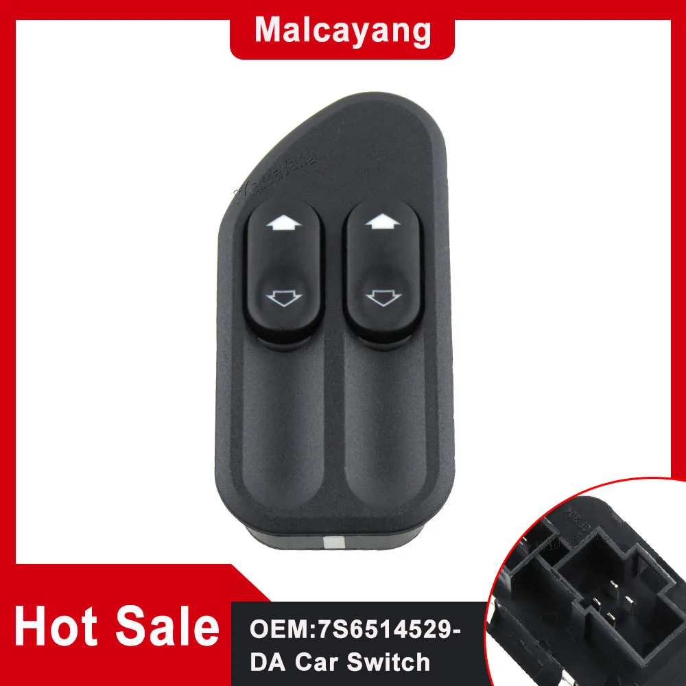Interruttore Principale Alzacristallo Elettrico Accessori Interni Auto Per Ford Ranger Fiesta Ecosport 7 S6 Xlt 2.3 2006
