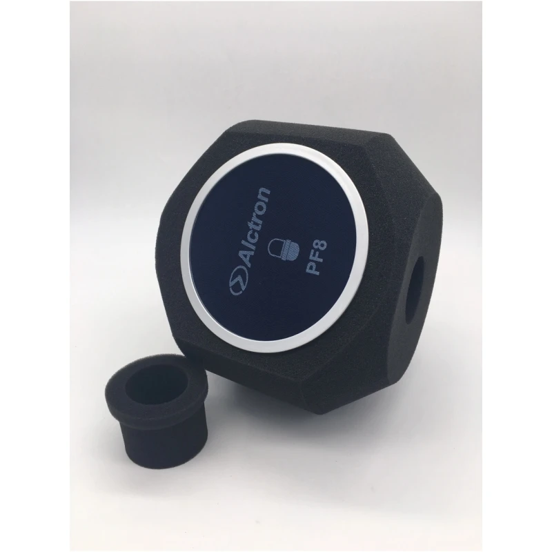 Alctron PF8/PF8 PRO Schermo per microfono da studio semplice Filtro acustico Microfono per registrazione Filtro anti-pop Copertura per microfono Riduzione del rumore Schiuma per protezione antivento - immagine 4