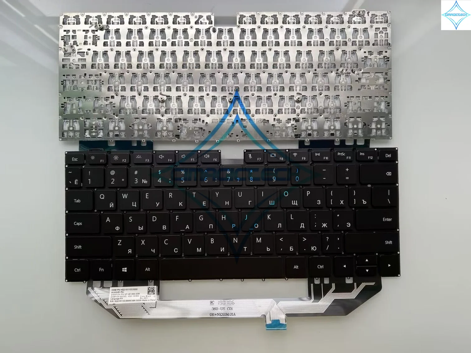 Teclado para HUAWEI MateBook X Pro MACH-W19B MACH-W19C MACHR-W19L Mach-W19 MACH-W29 GRTRFRUKRUUSCZTW con retroiluminación - AliExprs 7