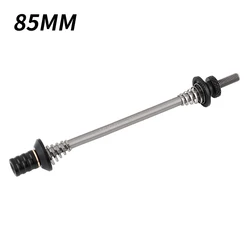 High - Performance Titanium Quick Release Skewers for Bicycles (85mm Black)