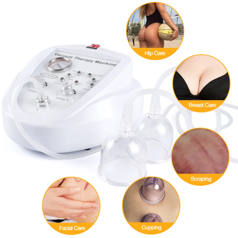 

Vacuum Cupping Massage Face Lifting Beauty Machine Breast Enlargement Machine Pump Cup Massage Body Shaping Butt Lifting Device