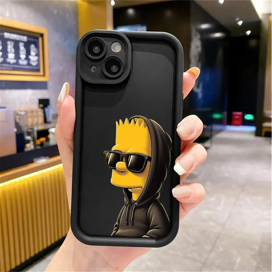 Vibrant Simpsons Bart Illustrated Phone Case