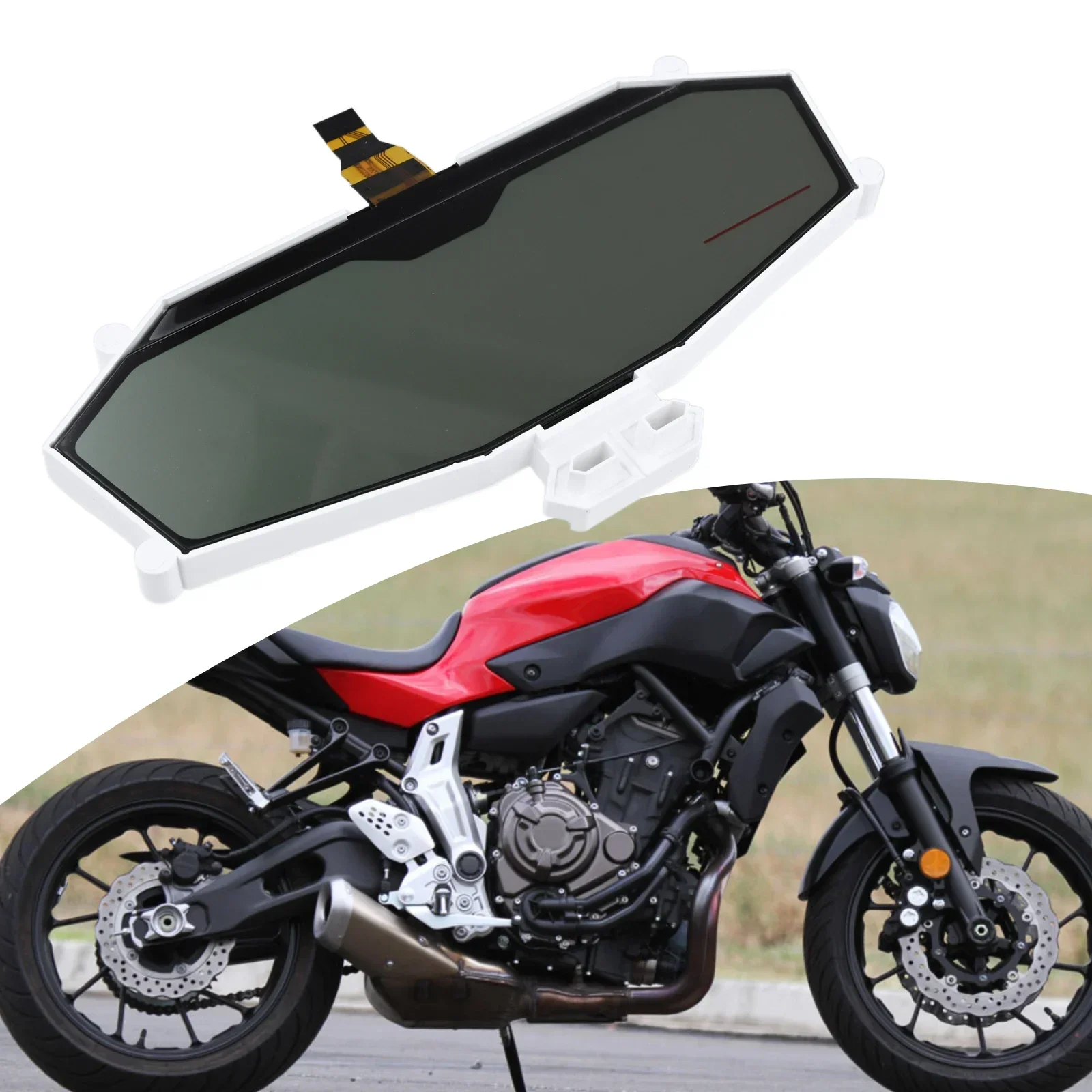 1pcs Motorcycles Instruments Cluster LCD Display Suit For MT-07 2014- For FZ-07 2014- Tracer 700 Gauge LCD Screens