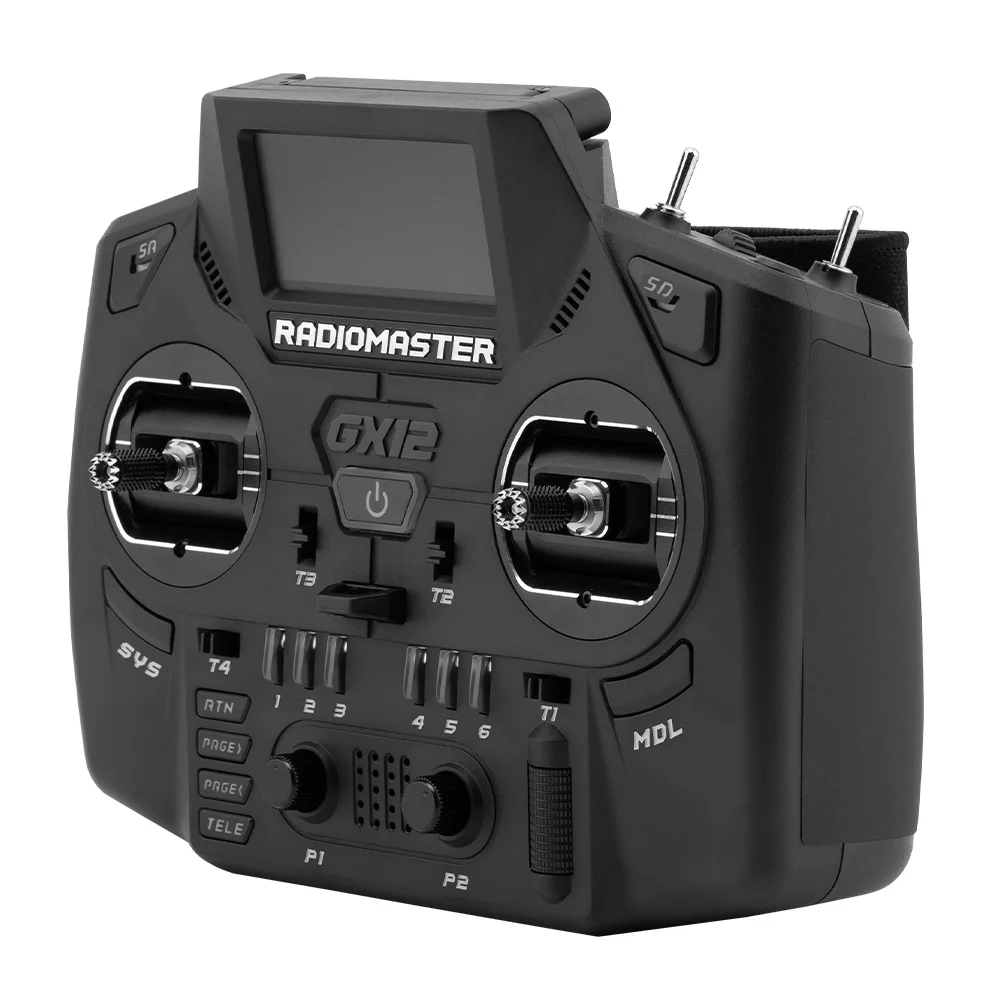 Radiomaster GX12 ELRS 2.4GHz / 900MHz Dual-Band 1000Hz 3D Digital CNC Hall Gimbal Gemini-X EXpressLRS Radio Controller M2 thumbnail 3
