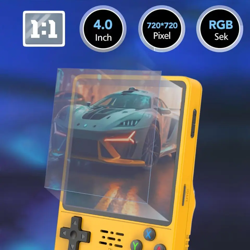 Originele Arko R36 Plus Conola 4"IPS Groot Scherm Retro Handheld Game Console Linux 64-bit Systeem Draagbare Zak_voghion.com