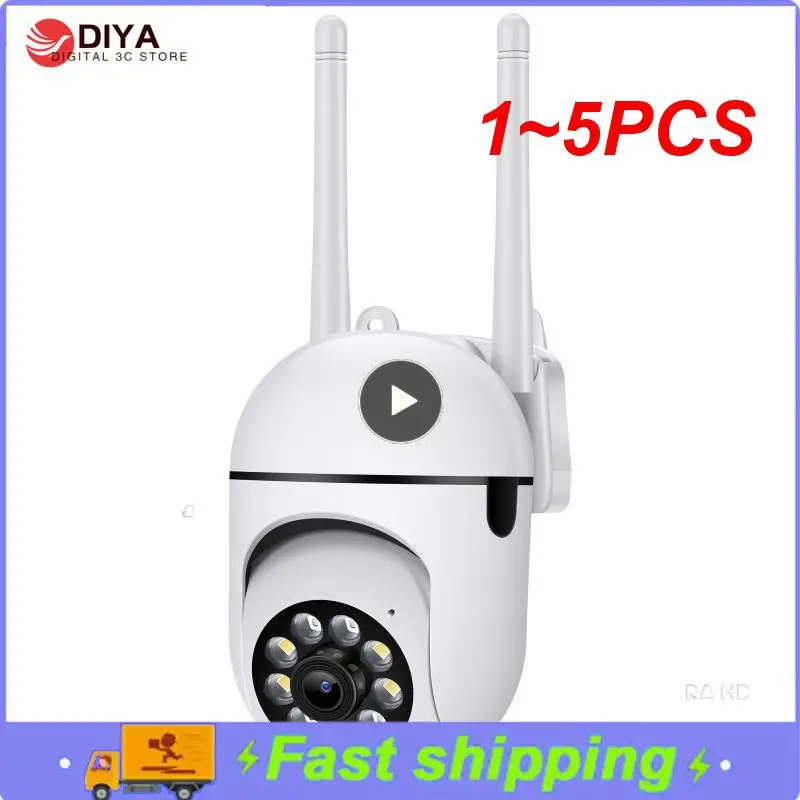 

1~5PCS Security Camera 2.4G WIFI Camera Outdoor PTZ Speed Wireless IP Camera CCTV 4X Digital Zoom Audio Network Surveillance CAM