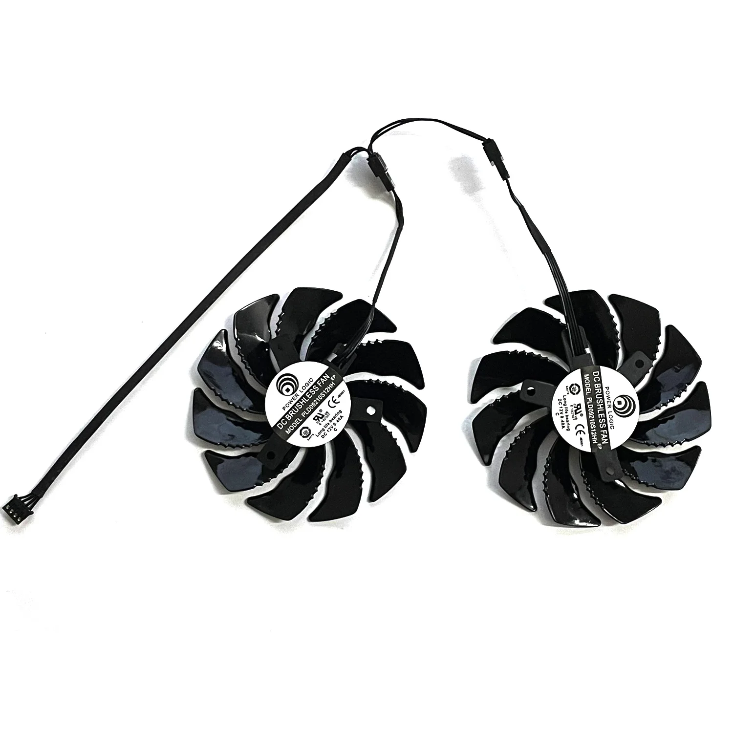 Ventilador para Radeon Gpu Aorus Rx580 570 Gigabyte Cartão Gv-rx570aorus Gv-rx580aorus Pld09210s12hh T129215su 88 mm 4pin 0.5a Rx570 580 - Imagem 4