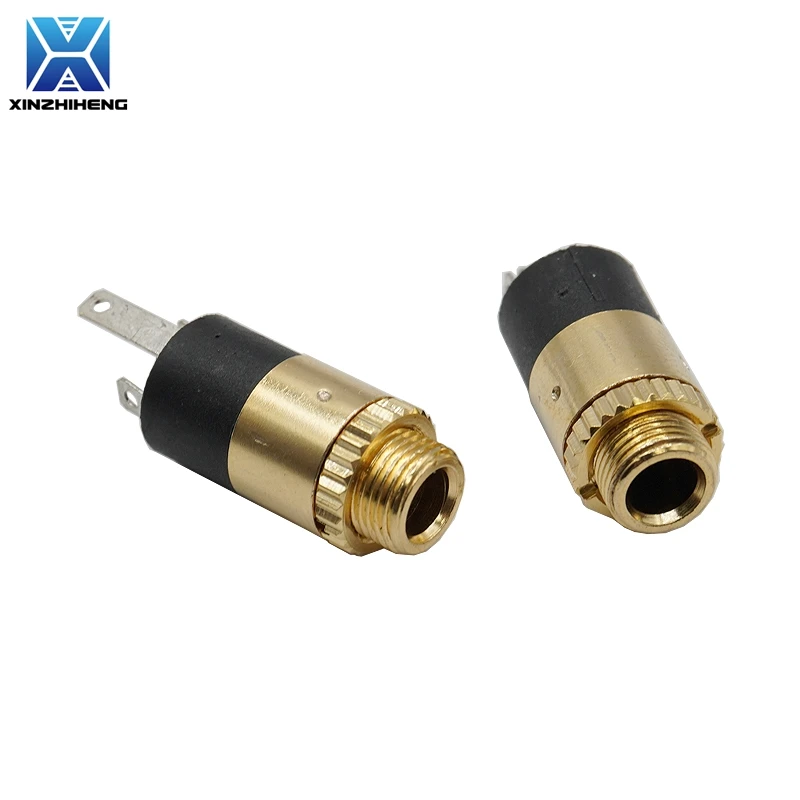 5개 3.5mm 실린더형 소켓 PJ-392 스테레오 암컷 잭 (나사 포함), 오디오/비디오 헤드폰 커넥터 PJ392 도금.