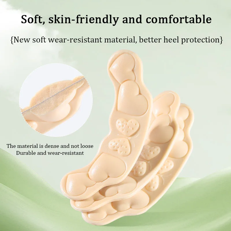Heel Protector High Heels Heel Stickers Sandals for Men Women Anti Slip Cushions Non-Slip Shoe Backs Inserts Pads Foot Care heel protector heel protector pads
