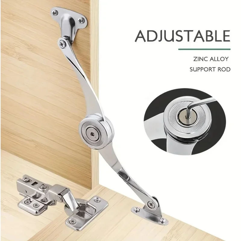 

Can Be Stopped At Any Time for Kitchen Cabinet Door Lifting and Flipping Cabinet Door Pull Rod Multi-position Positioning Hinge