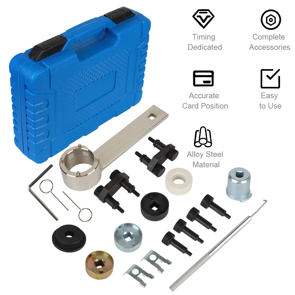 

EA888 Car Timing Tool Diesel Engine Tester Accessories For AUDI A4 A6 A3 Q5 A5 TT VW CC 1.8T 2.0T 2.5T TDI Seat Skoda Volkswagen