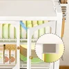 Small Kitchen Cabinets Drawer Type Cupboard Kitchen Countertop Storage Box with Drain Rack Dishes and Chopsticks Storage Rack 3