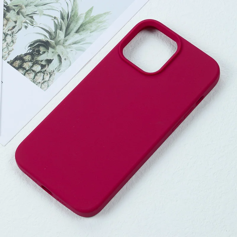 Liquid Silicone Phone Case - Enhanced Camera Protection & Full Coverage Bumper