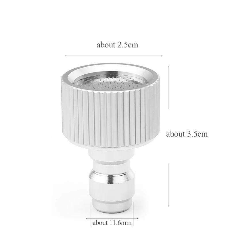 Car Wash Accessories Water Gun Nozzle  High-Pressure Gun 1/4 Quick Plug NozzleCleaning Gun Quick Connection Aluminum Nozzle 2