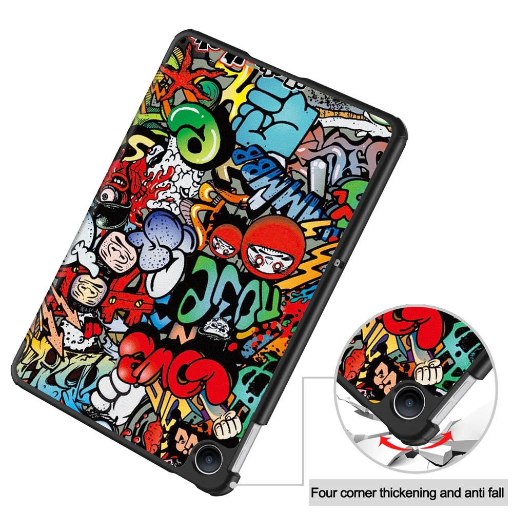 Tri-Fold Stand Hard Shell Auto Sleep/Wake Shockproof Protective Case