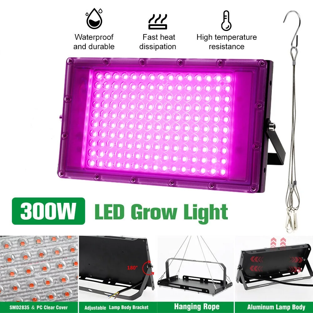 LED Grow Light Full Spectrum Phyto Lamp for Plants 50W 100W AC 220V Led Grow Lamp Phytolamp Seed Greenhouse Growth Lighting led grow light grow light