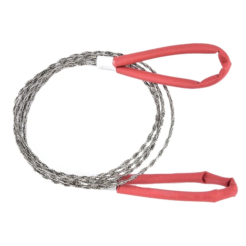 

Hand Stainless Steel Rope Chain Practical Portable Emergency Survival Gear