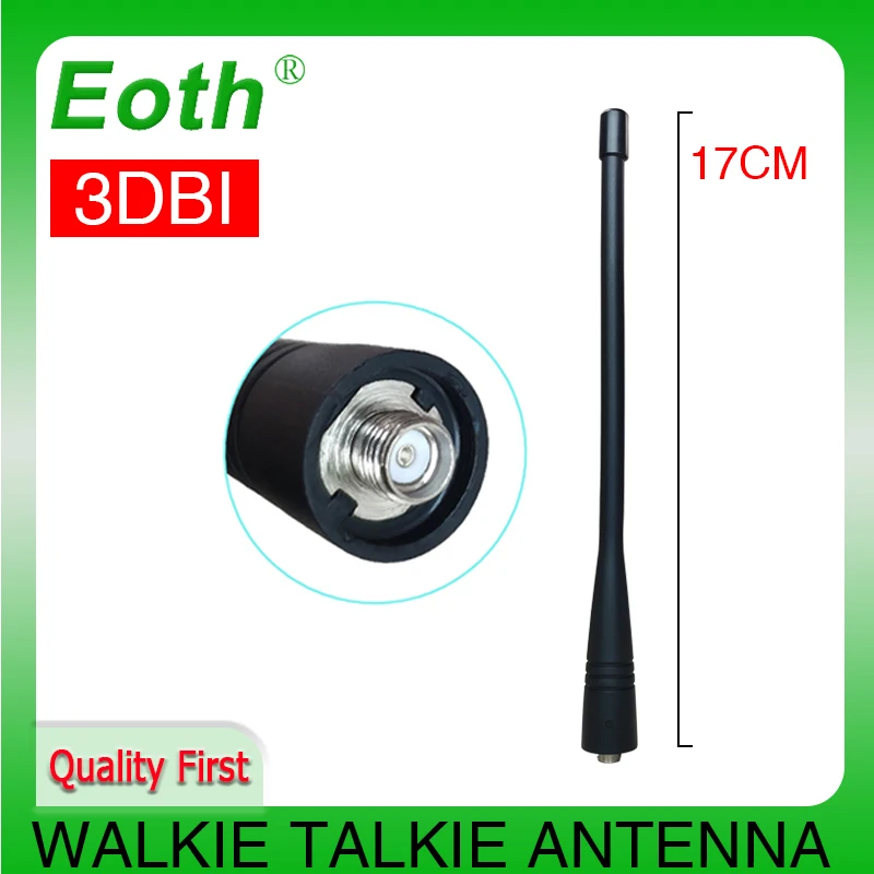Talkies Dell'Antenna Dell'Automobile Di Eot Per Motorola One E398 G6 Razr V3I E5 P30 Sma Uhf Walkie Talkie Tactical Iot Baofeng 5R Vhf Dmr 430Mhz