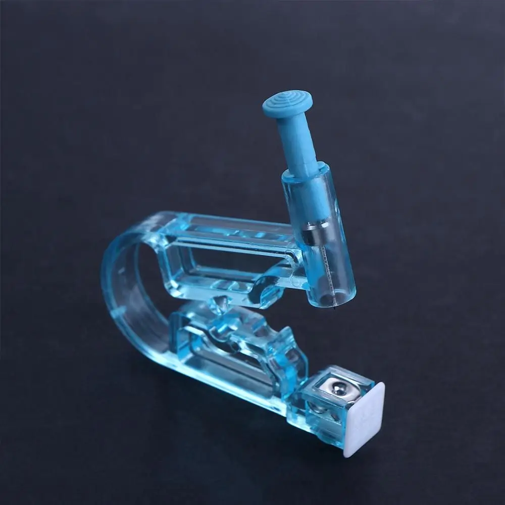 Orecchino One-Time Crystal Ear Stud Naso Nail Orecchino Piercer Machine Indossando Dispositivo Per L'Orecchio Strumento Per Piercing All'Orecchio Del 