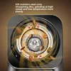 Coffee grinder electromechanical bean grinder household powder machine hand flush Italian mill 3