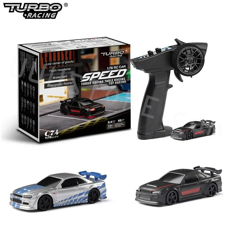 Turbo Racing C74 4CH 2.4GHZ 176 Full Proportional RC Mini Sports Car