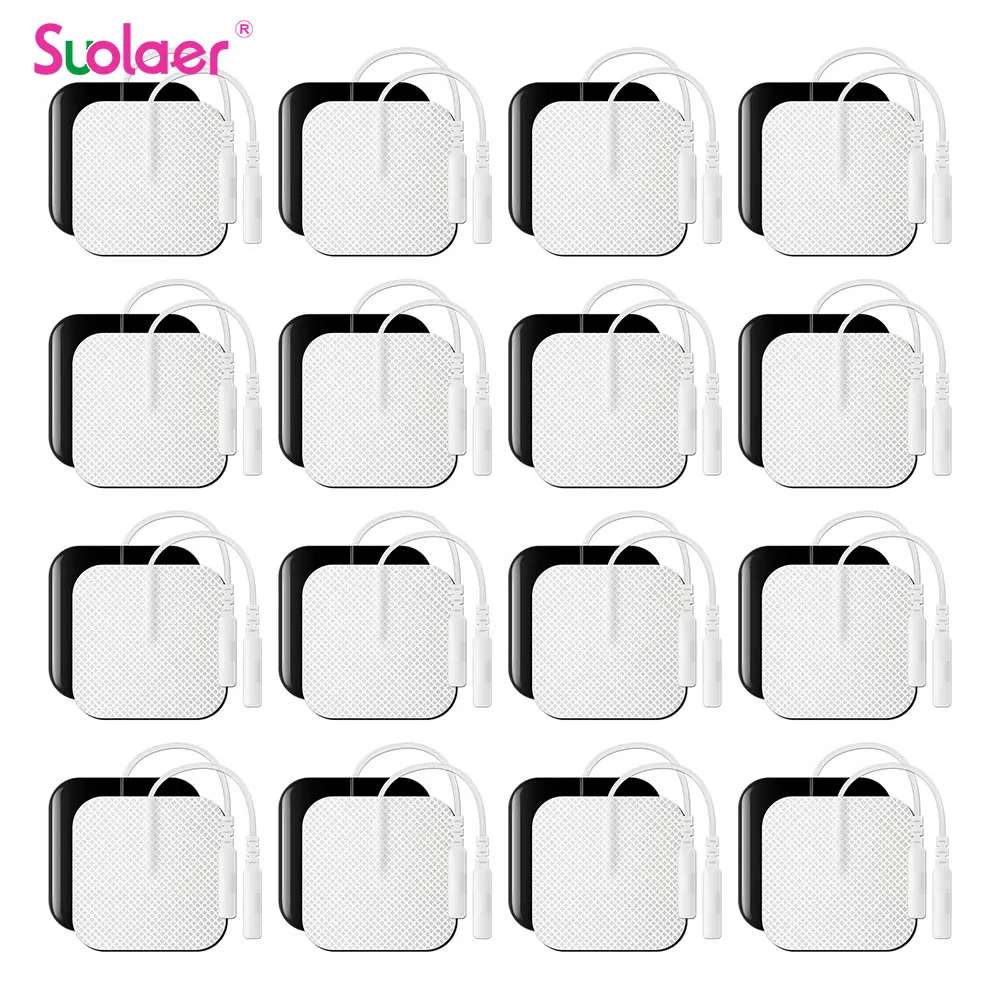 Fisioterapia Tens Elettrodi Pad Gel Conduttivo Terapia Pulse Pressure Electric Compex Stimolatore Muscolare Cerotti Per Massaggio