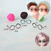 5pcs Cute Round Doll Glasses Frame for Bjd Fashion Plush Toy Glasses Dolls DIY Accessories Dress Up Toys for Girls 6