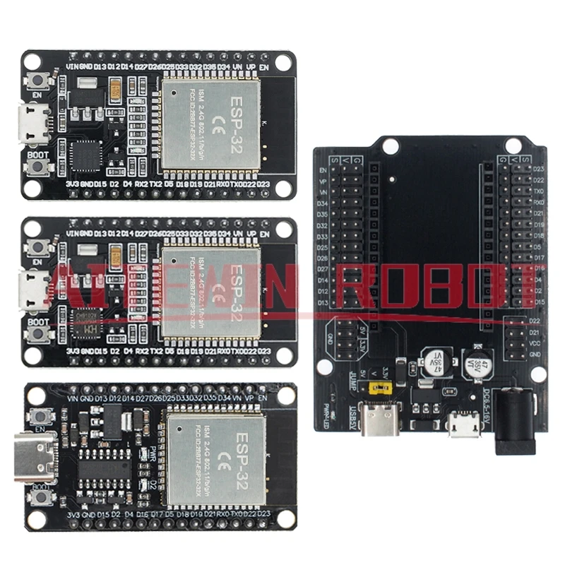 บอร์ดพัฒนา ESP32 30PIN WiFi + Bluetooth สำหรับโปรเจกต์อัจฉริยะ