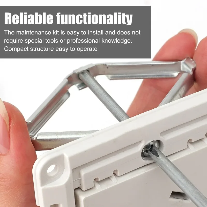 86Type Wall Box Repair Cassette Fixed Socket Box with Screw Wall Repairer Support Old Socket Boxes Screw Plug Rod Tool wall socket box,wall switch socket repairer,electrical box repairer,wall socket repairer