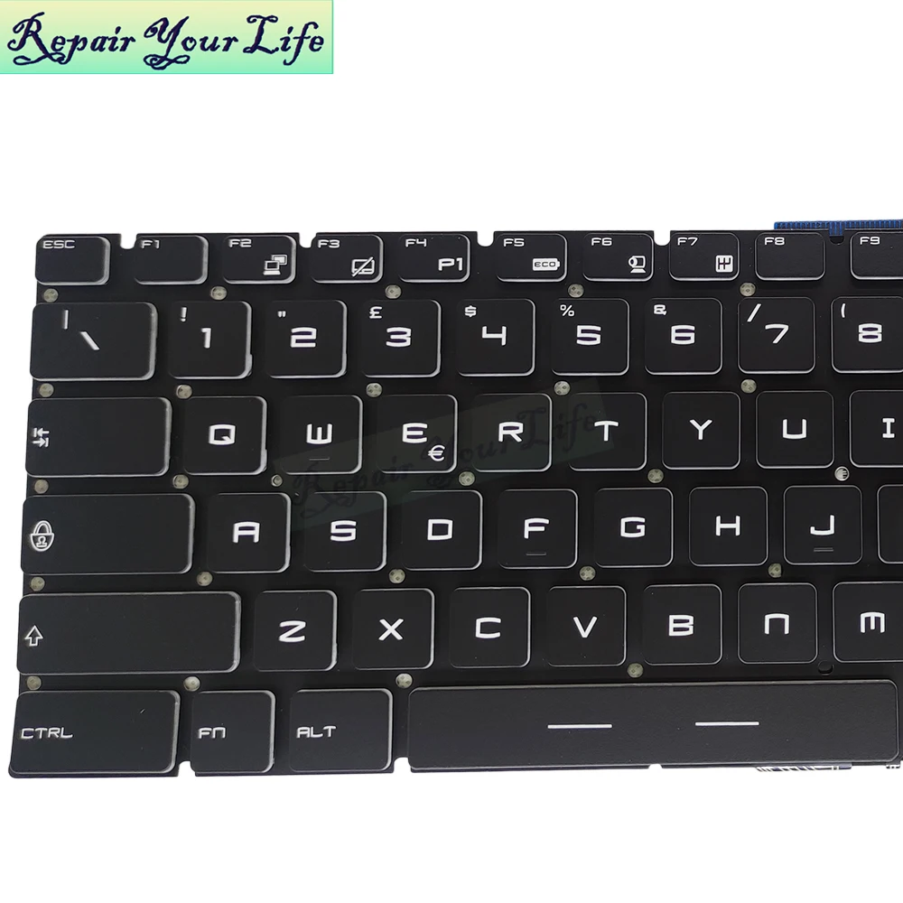 gl62m gt72 v143422gk1 ele luz de fundo branco