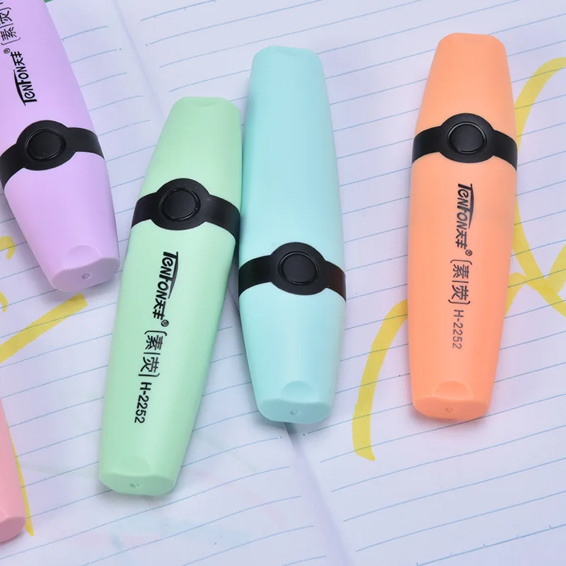 Highlighter marker highlighter pen marker pen 6 Pcs/set pastel colors