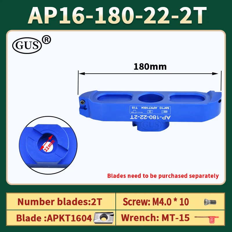 AP16 90&deg;bridge type aluminum cutterhead 80 100 125 160 180 200 250mm CNC milling machine Milling cutter tool holder collet head