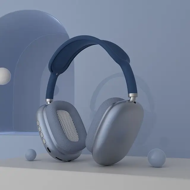 New P9-Max TWS Bluetooth Earphone Wireless Head-mounted Headphone 3