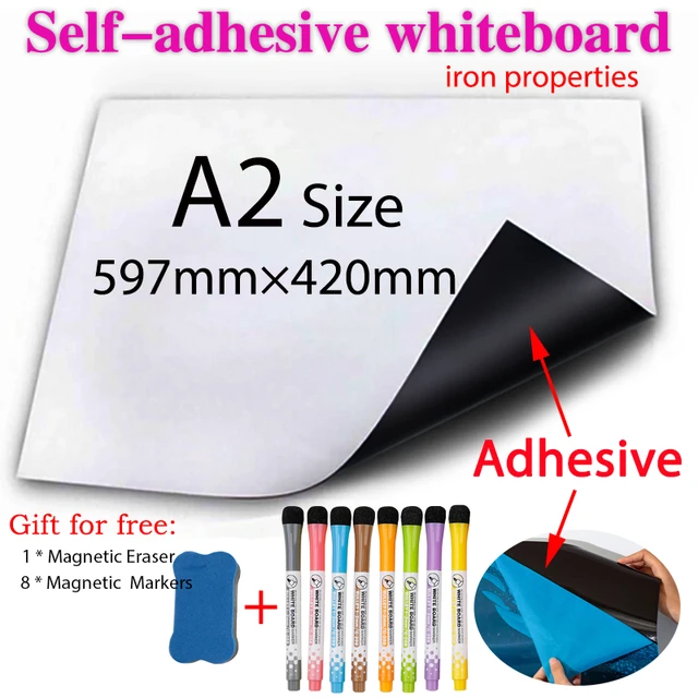 Reusable Static Cling Whiteboard Ideal For Dry Erase Markers Leaves No  Damage To Walls Static Adhesion Removable And Reusable - Whiteboard -  AliExpress