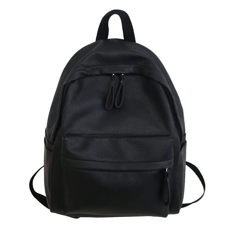 

Fashion Backpack Laptop Backbag PU Leather Travel Women Backpacks College Student Book School Bags For Teenage Girls