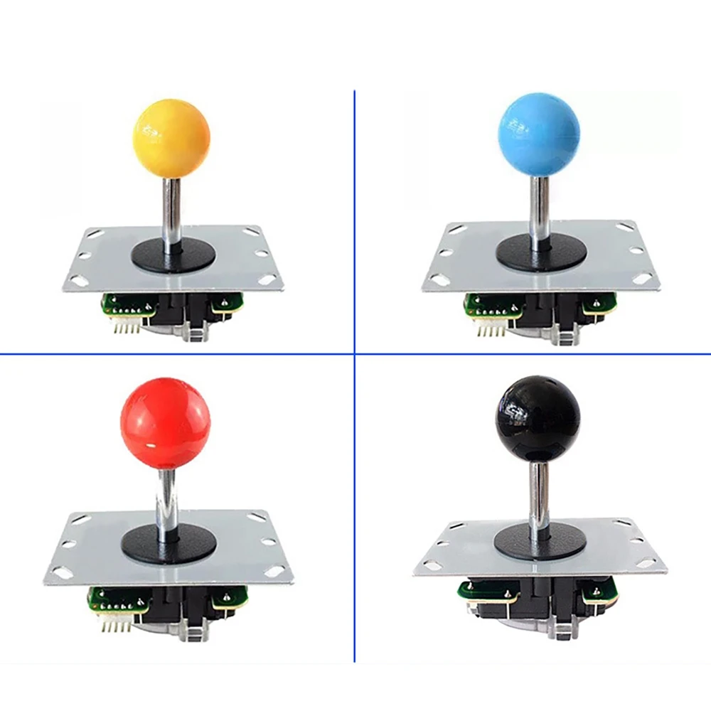 Arcade Joystick Controller Joystick JoystickCircuit Board 5P Pin Without Light Joystick Game Console Handle I