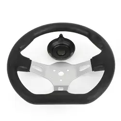 Universal 3-Spoke Steering Wheel for Go Kart Scooter Karting 270mm/10.6