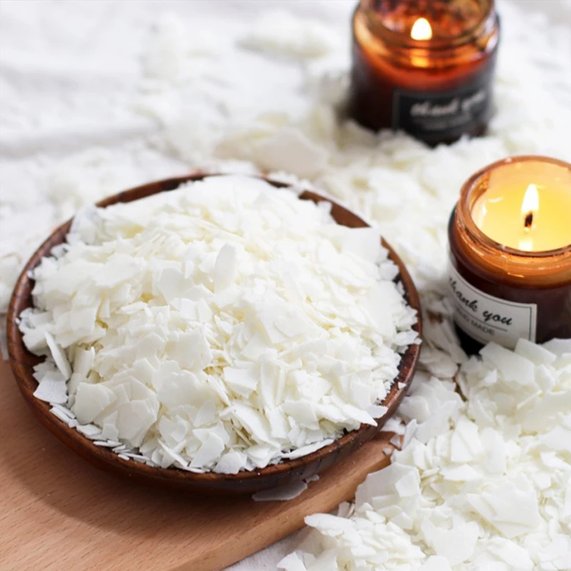 Natural Soy Wax Granular DIY Candle Making Supplies Scented Candle Raw Material Smokeless Wicks Making Crafts 250g/500g