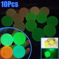 1/10Pcs Luminous Balls High Bounce Glow in the Dark Ball Sticky Wall Home Stress Relieve Toy Decompression Squeeze Toys Party 1
