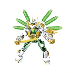 Jeu de blocs de construction pour enfants, nouvelle série, Titan Mech, avec poupées compatibles, briques Goe, jouets de bricolage, cadeau de noël 