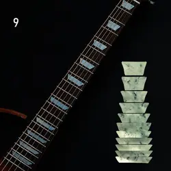 Instrument Decorations: Ultra Thin Cross Inlay Fretboard Stickers for Electric Guitar Accessories (-9)