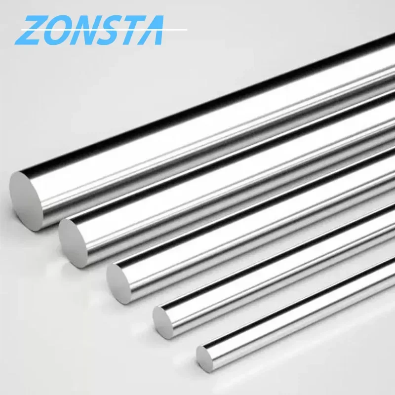 304 Stainless Steel Rod Dia 3/4/4.5/5/5.5/6/6.5mm CNC Solid Round Shaft Rod Bars 100/200/300/400/500mm for DIY Craft Model Car linear shaft rod,steel round rod