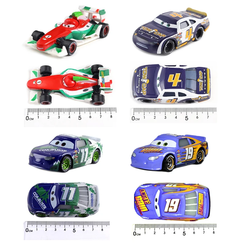 racing car toy Disney Pixar Cars 1:55 Diecast Metal Alloy Model Lightning McQueen Jackson Storm Mater Vehicle Toys For Children's Birthday Gift die cast toy cars