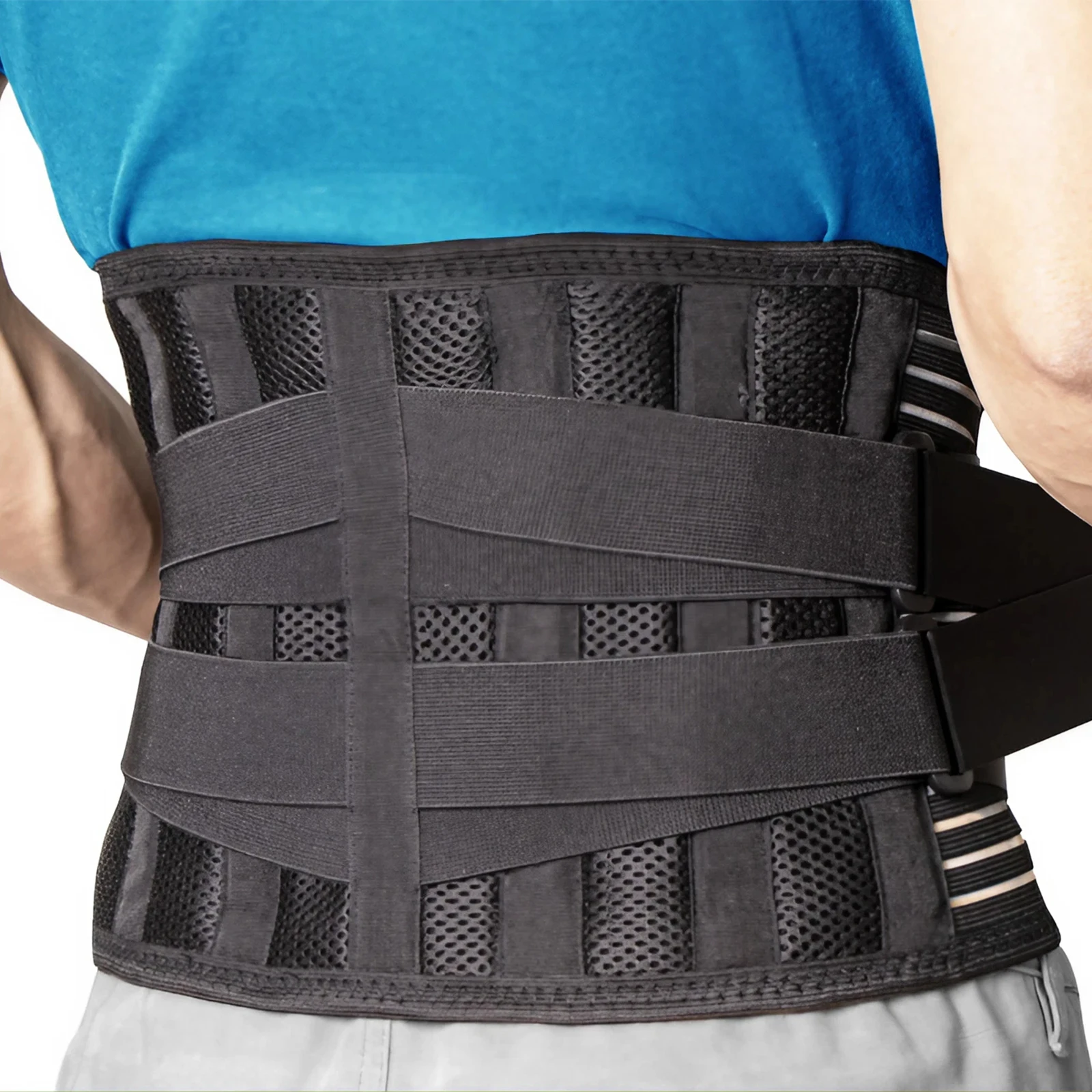 Back Support Brace for Lower Back Pain Relief Adjustable Sport Waist Brace Office Work Car back posture corrector
