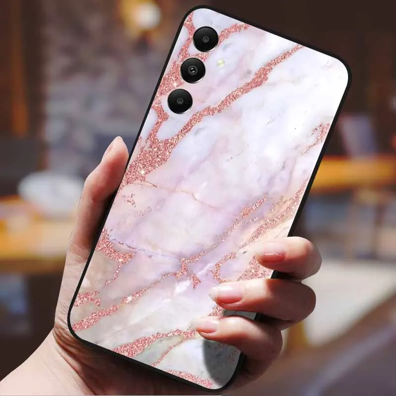 Luxurious Marble TPU Soft Phone Case - Stylish Silicone Cover Protector