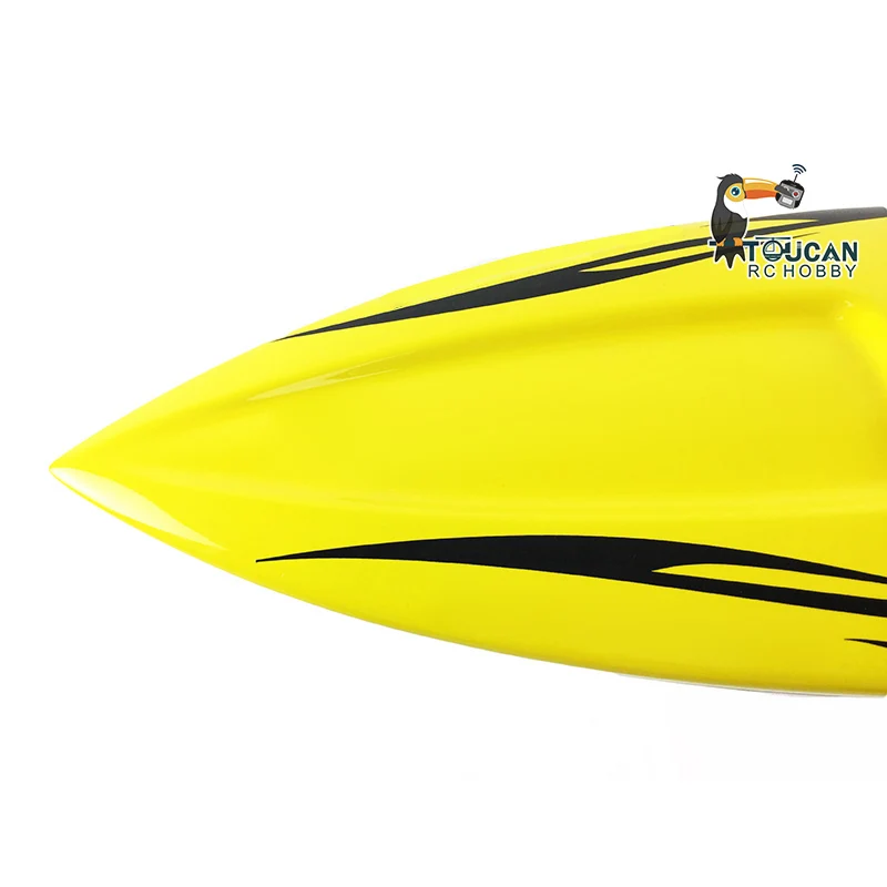 E36 KIT 30" Electric RC boat Well Painted Fiber Glass Monohull Boat Hull only for Advanced Player Yellow TH02650 2