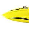 E36 KIT 30" Electric RC boat Well Painted Fiber Glass Monohull Boat Hull only for Advanced Player Yellow TH02650 2