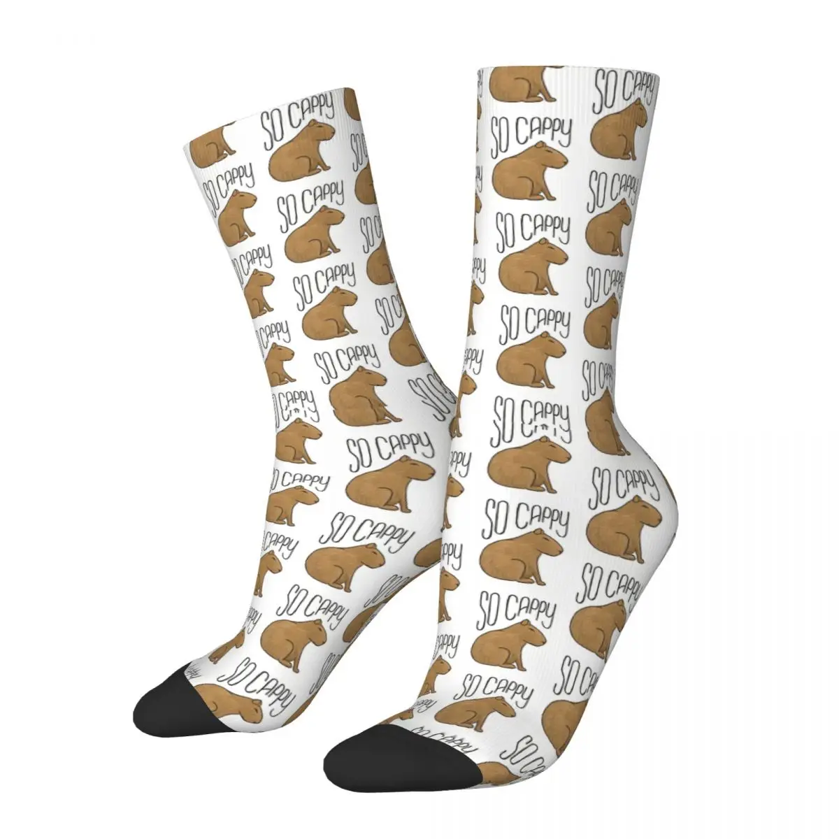 

So Cappy Capybara Animal Socks Male Mens Women Autumn Stockings Hip Hop