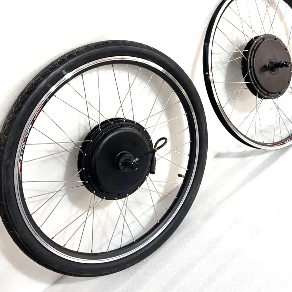 48V 2000W 3000W 전기 자전거 리어 허브 모터 휠 135mm 드롭아웃 고토크 전기자전거 개조 키트 (타이어 포함) 산악 자전거용