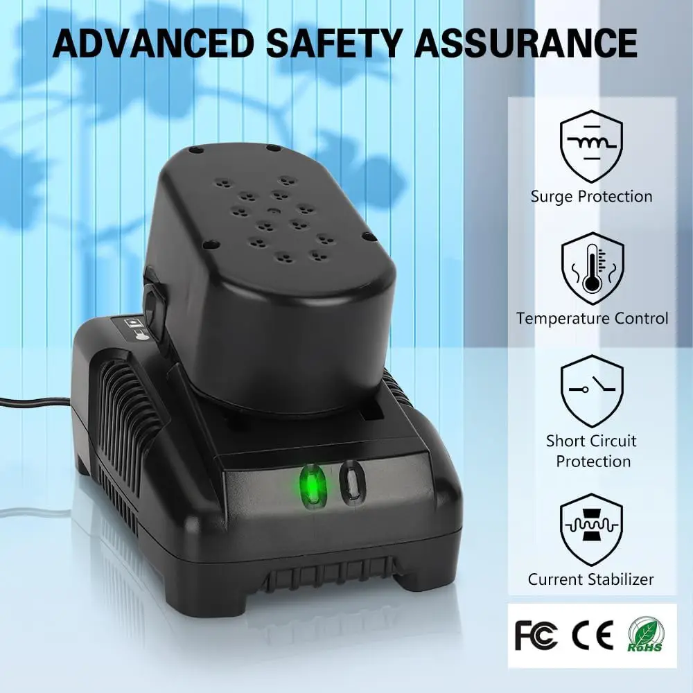 18V Lithium Battery Charger For AEG RIDGID 14.4V 18V Li-Ion Battery Power Tool B